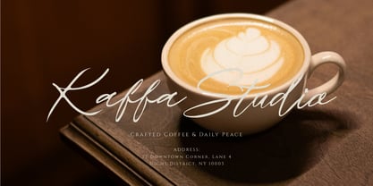Theyladia Font Poster 5