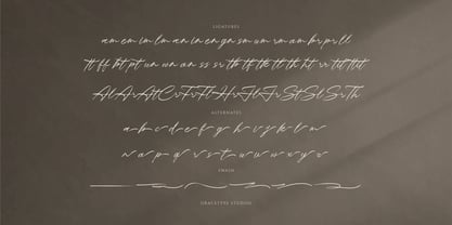 Theyladia Font Poster 12