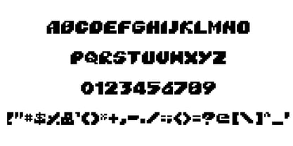 Tama Pixel Font Poster 5