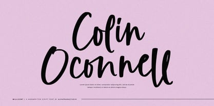 Milicent Font Poster 2