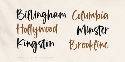 Milicent Font Poster 3