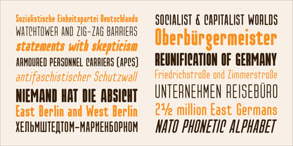 Checkpoint Font Poster 14