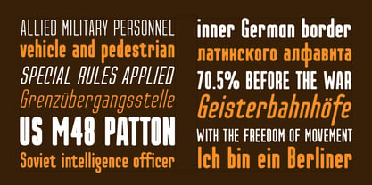 Checkpoint Font Poster 5