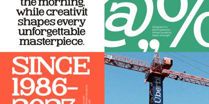 Glinos Font Poster 7