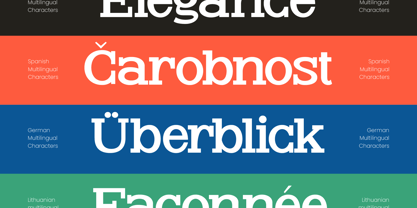 Glinos Font Poster 9
