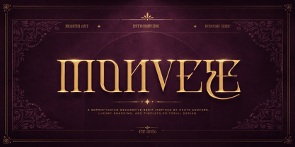 Monvele Font Poster 1