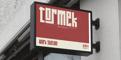 Tormek Font Poster 5