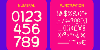 Giblu Font Poster 9