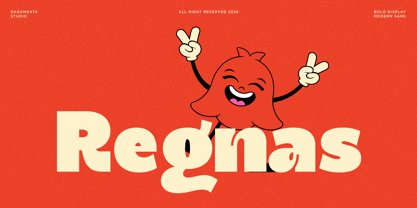 Regnas Font Poster 1