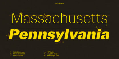Dean Stencil Normal Font Poster 3