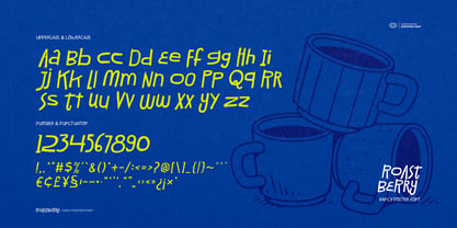 Roastberry Font Poster 6