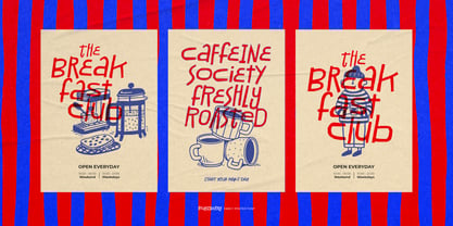 Roastberry Font Poster 3