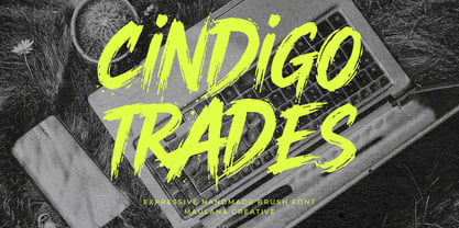 Cindigo Trades Font Poster 1