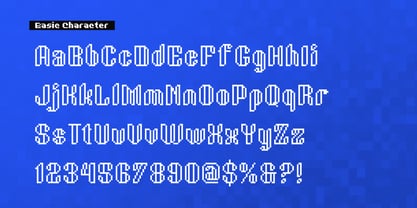 Bitmap Loft Font Poster 10