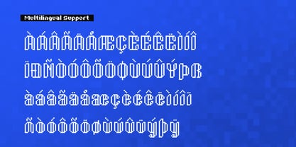 Bitmap Loft Font Poster 11