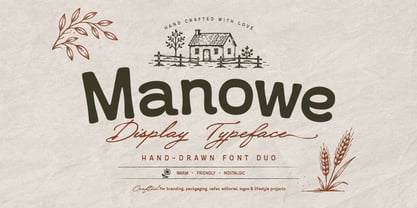 Manowe Font Poster 1