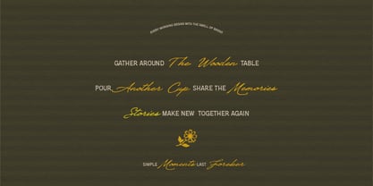 Manowe Font Poster 4