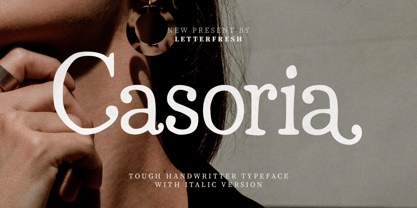 Casoria Serif Font Poster 1