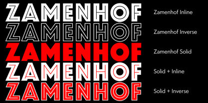 Zamenhof Font Poster 8