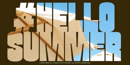 Seroca Font Poster 6