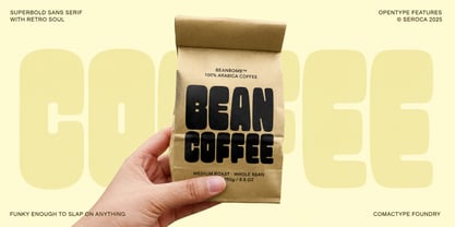 Seroca Font Poster 12