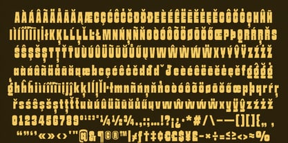 Seroca Font Poster 13