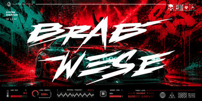 Mecka Brush Font Poster 11