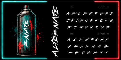 Mecka Brush Font Poster 6