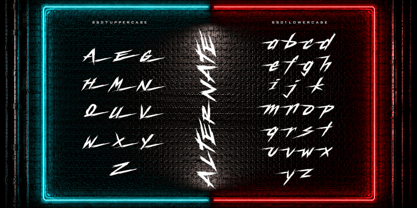 Mecka Brush Font Poster 8