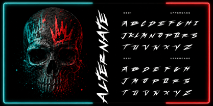 Mecka Brush Font Poster 3