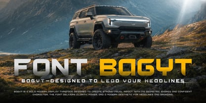 Bagyt Font Poster 5