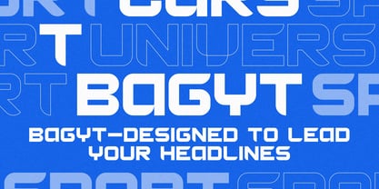 Bagyt Font Poster 1