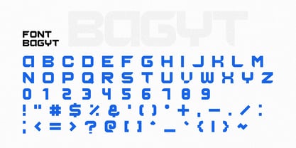 Bagyt Font Poster 6