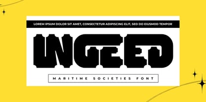 Maritime Societies Font Poster 3