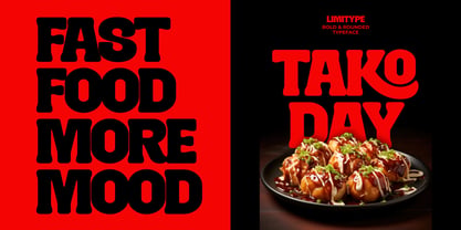 Takoma Font Poster 2