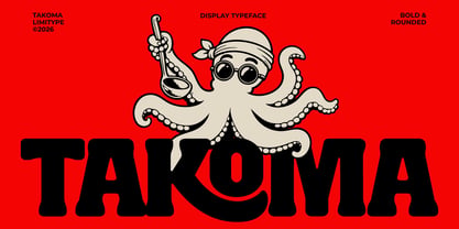 Takoma Font Poster 1