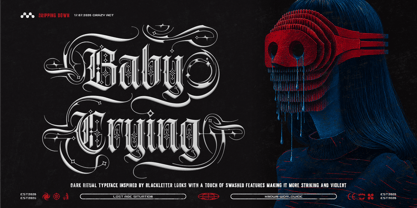 Dark Ritual Font Poster 5
