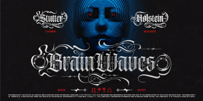 Dark Ritual Font Poster 4
