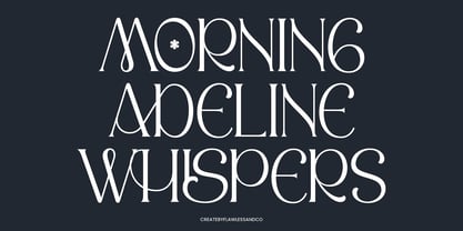 Camosta Font Poster 2