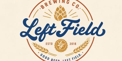 Outfield Glory Font Poster 11