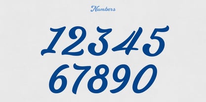 Outfield Glory Font Poster 3