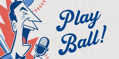 Outfield Glory Font Poster 6