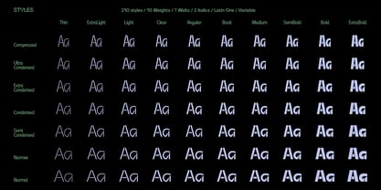 Sizek Pro Stencil Font Poster 2