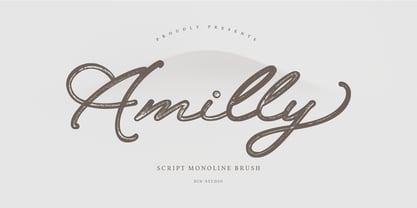 Amilly Font Poster 1
