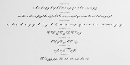 Amilly Font Poster 7