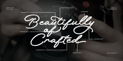 Amilly Font Poster 8