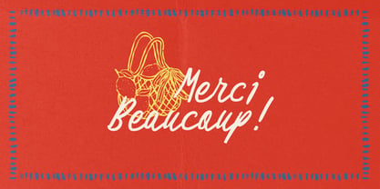 Moules Frites Font Poster 10