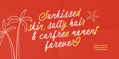 Moules Frites Font Poster 3