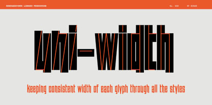 RF Binar Font Poster 6