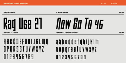 RF Binar Font Poster 2